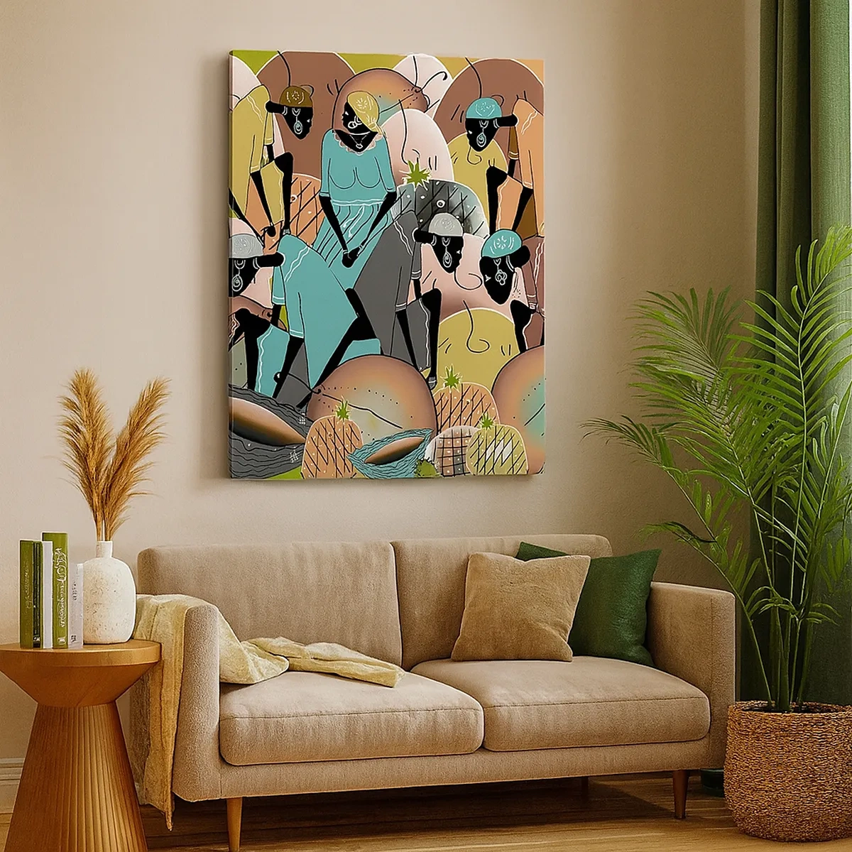 Obraz na plátne - Blíži sa veľký sviatok - 50x70 cm