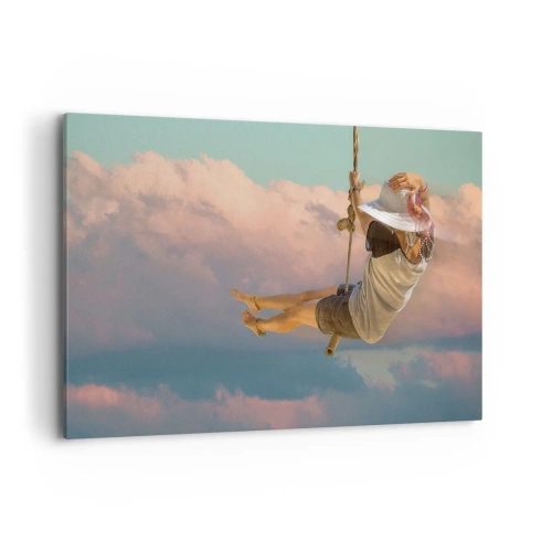Obraz na plátne - Hra v oblakoch - 120x80 cm