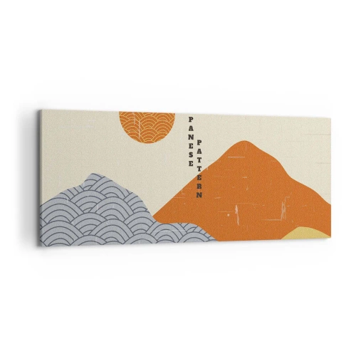 Obraz na plátne - V japonskom duchu - 120x50 cm