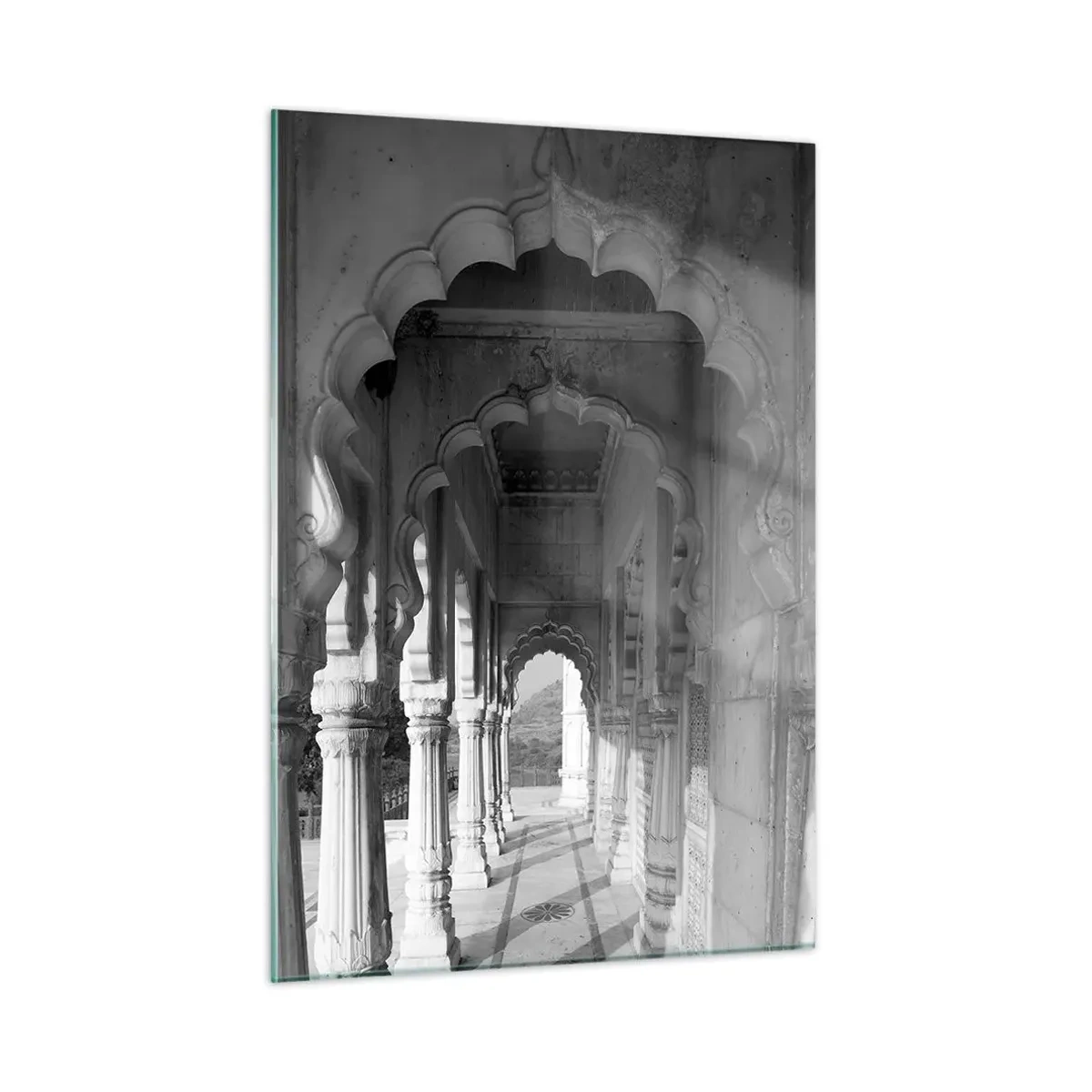 Obraz na skle - Tu sa odohrávajú príbehy Východu - 50x70 cm