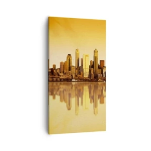 Obraz na plátne - Ticho metropoly - 55x100 cm