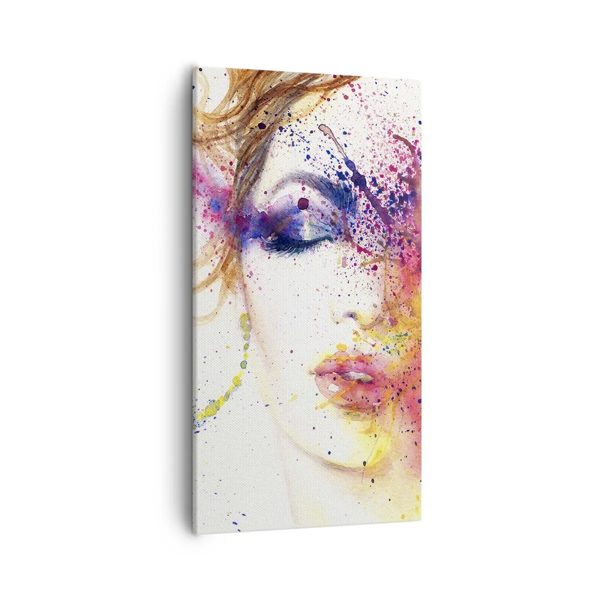 Obraz na plátne - Dúhové závraty - 55x100 cm