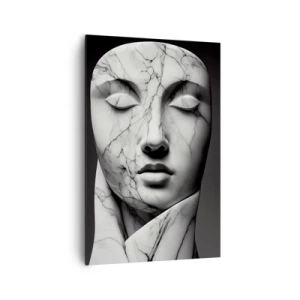 Obraz na plátne - Mramorové tvary - 80x120 cm