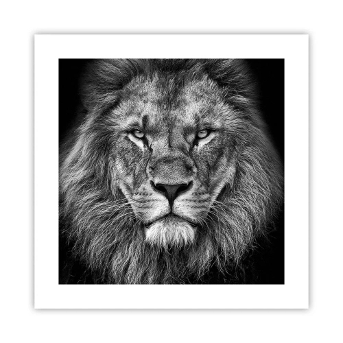 Plagát - V korunovačnom odeve - 40x40 cm