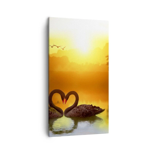 Obraz na plátne - Všetko do páru - 45x80 cm