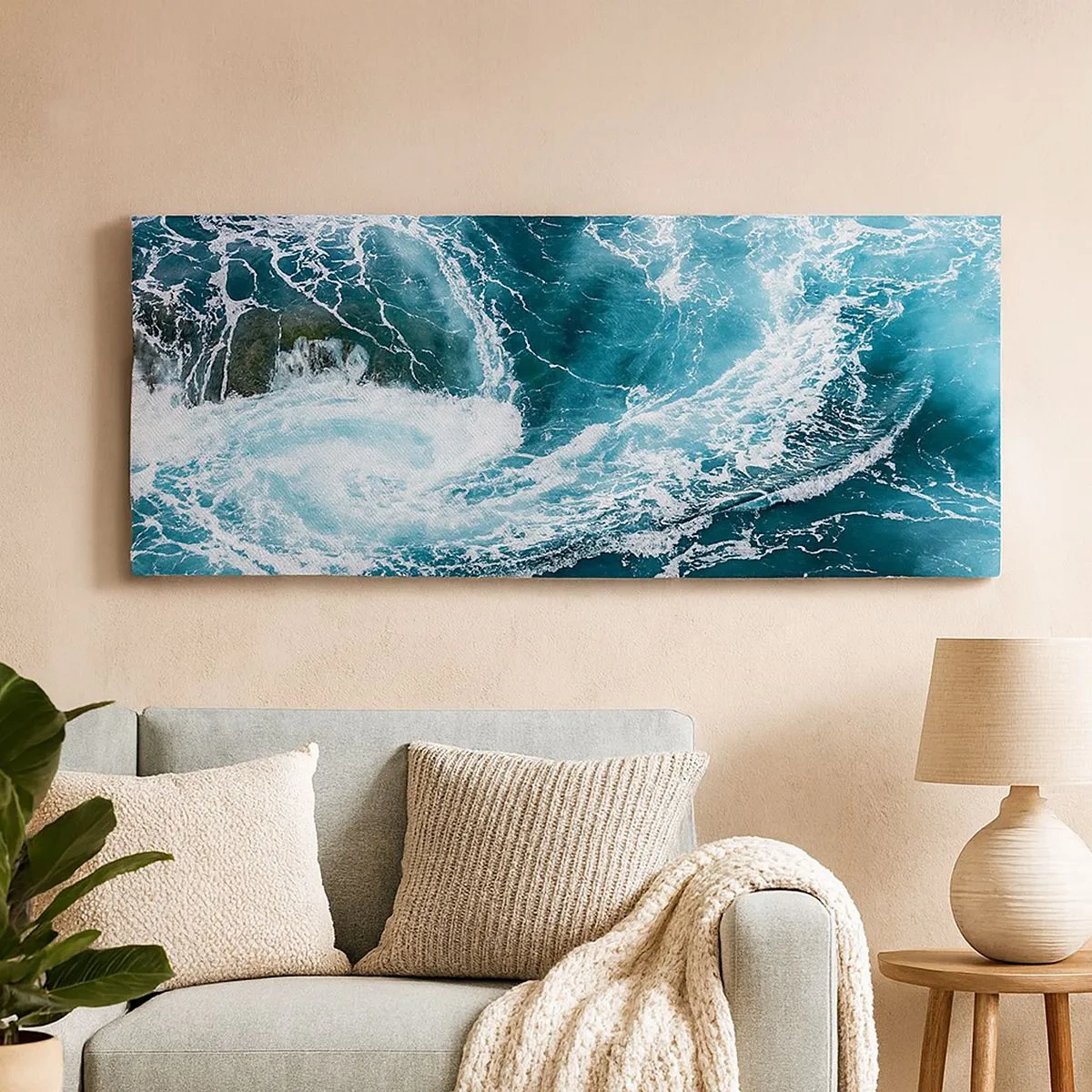 Obraz na plátne - Brána do vnútra Zeme - 100x40 cm