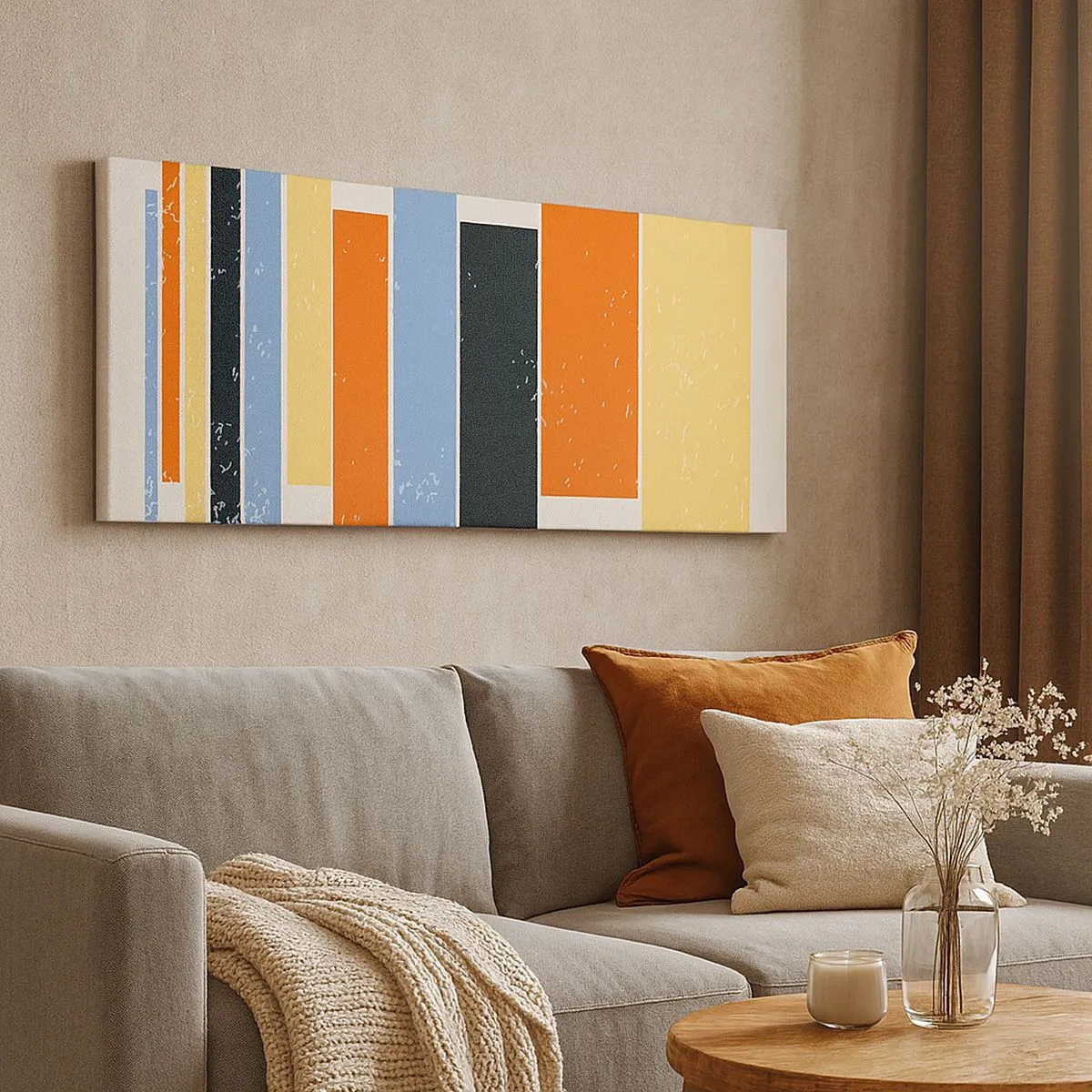 Obraz na plátne - Záznam hudby - 100x40 cm