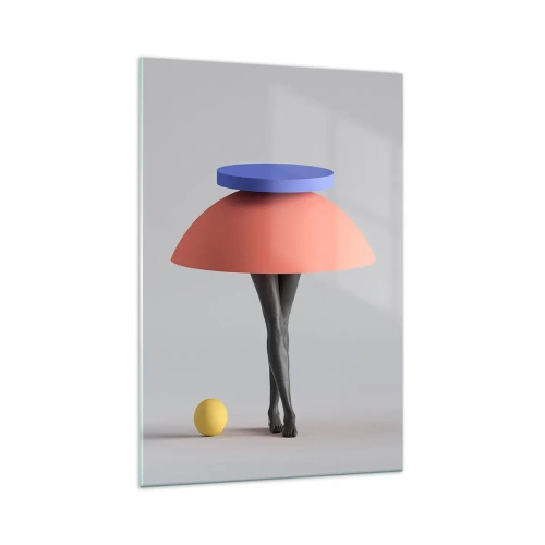 Obraz na skle - Surrealistická kompozícia - 70x100 cm