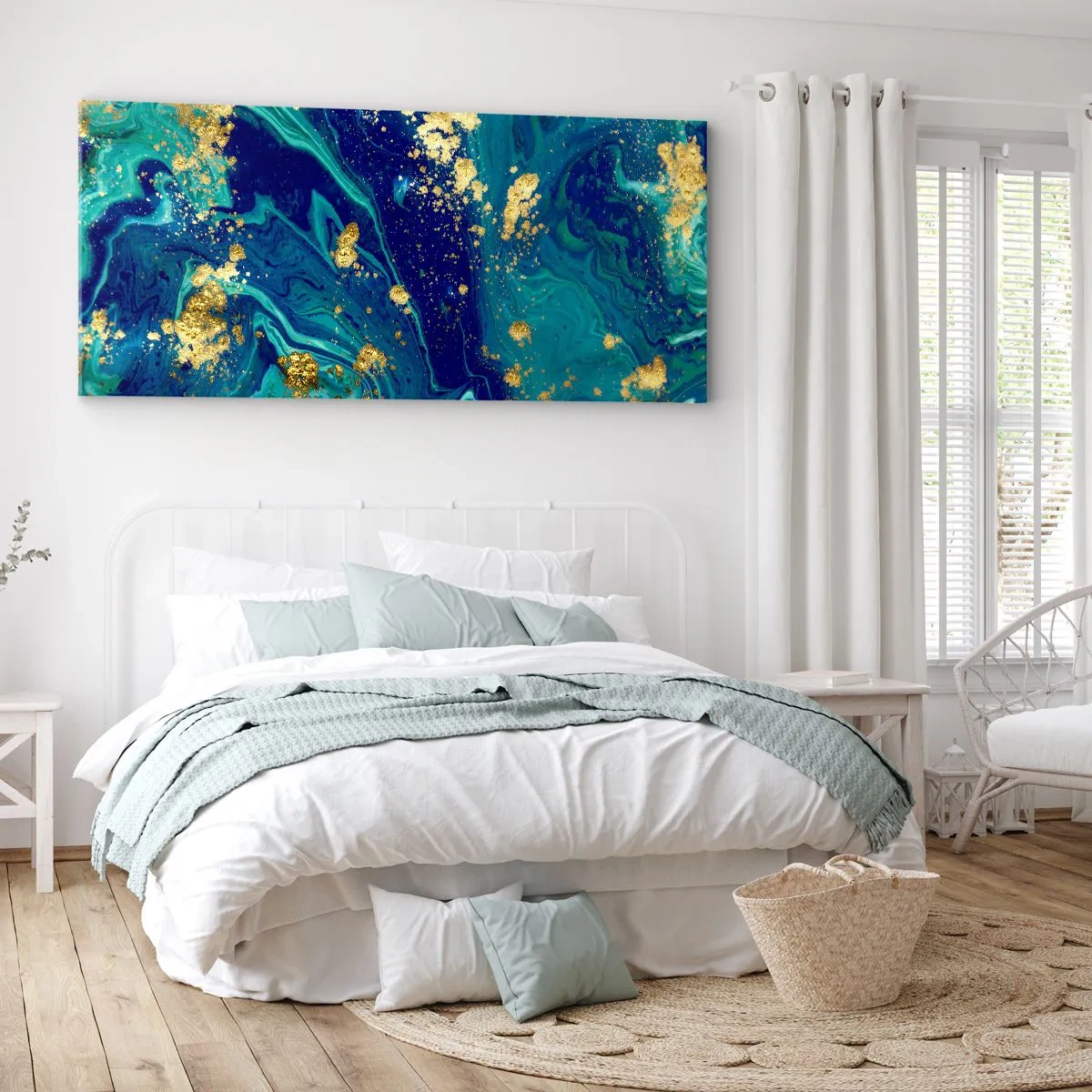 Obraz na plátne - Plátky slnka  - 100x40 cm