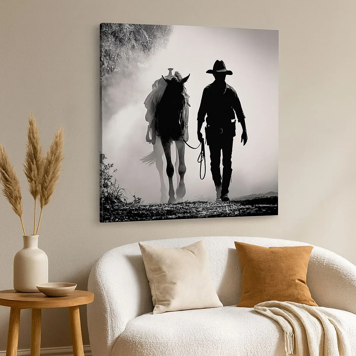 Obraz na plátne - Texaské ráno - 30x30 cm