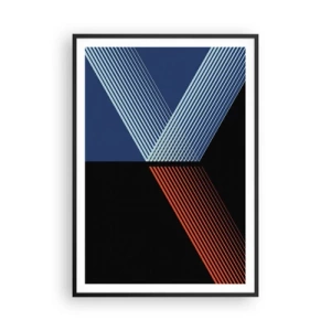 Plagát v čiernom ráme - Jednoduchý príbeh - 70x100 cm