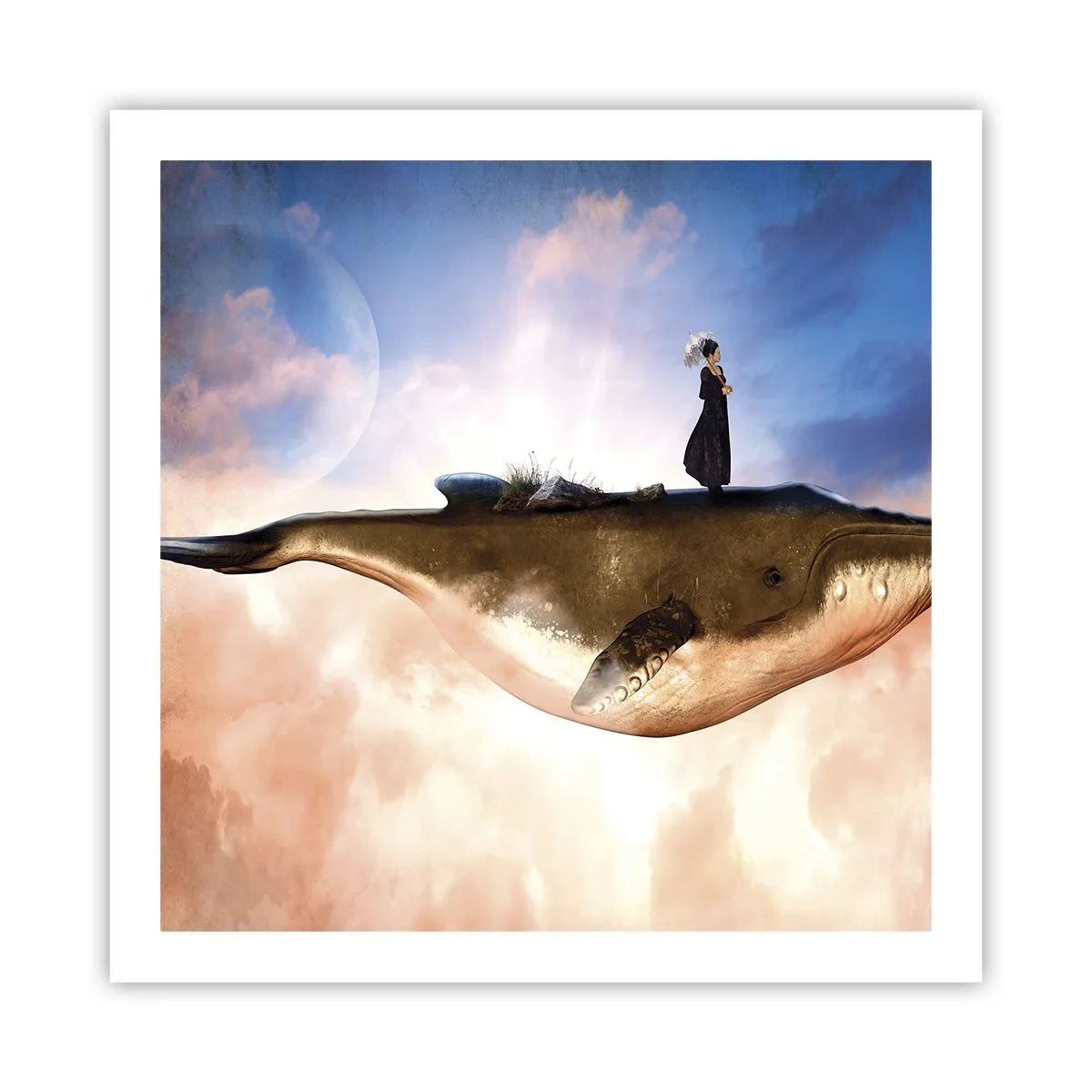 Plagát - Surrealistická cesta - 60x60 cm