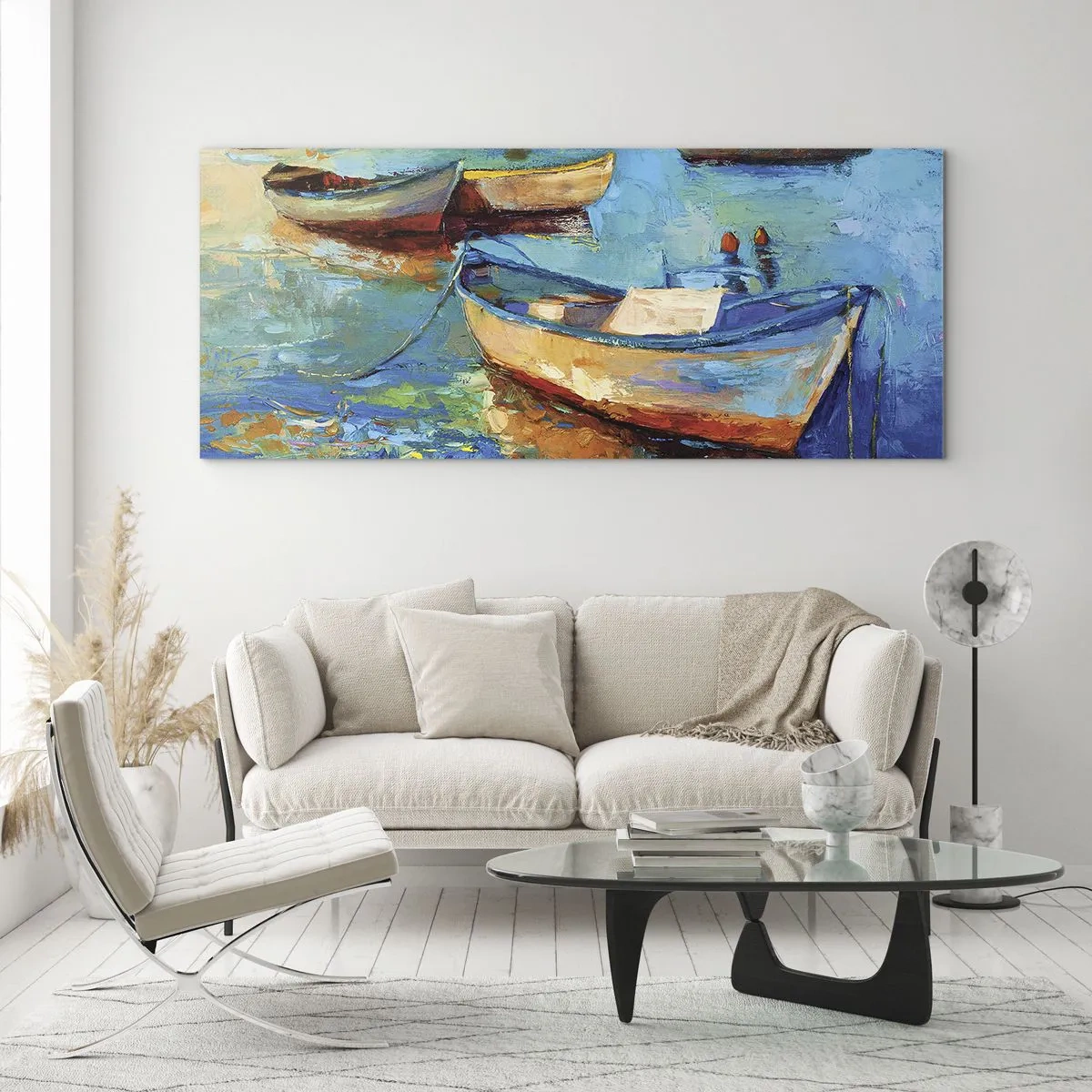 Obraz na skle - V južnom zálive - 100x40 cm