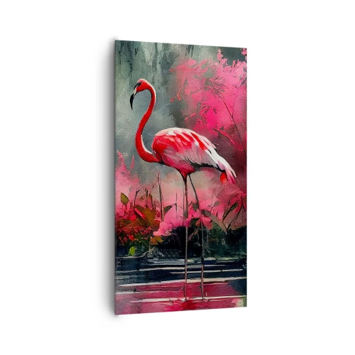 Obraz na plátne - Hodiny prírodného kúzla - 65x120 cm