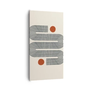 Obraz na plátne - Od začiatku do konca - 65x120 cm