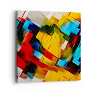 Obraz na plátne - Viacfarebný mix - 40x40 cm