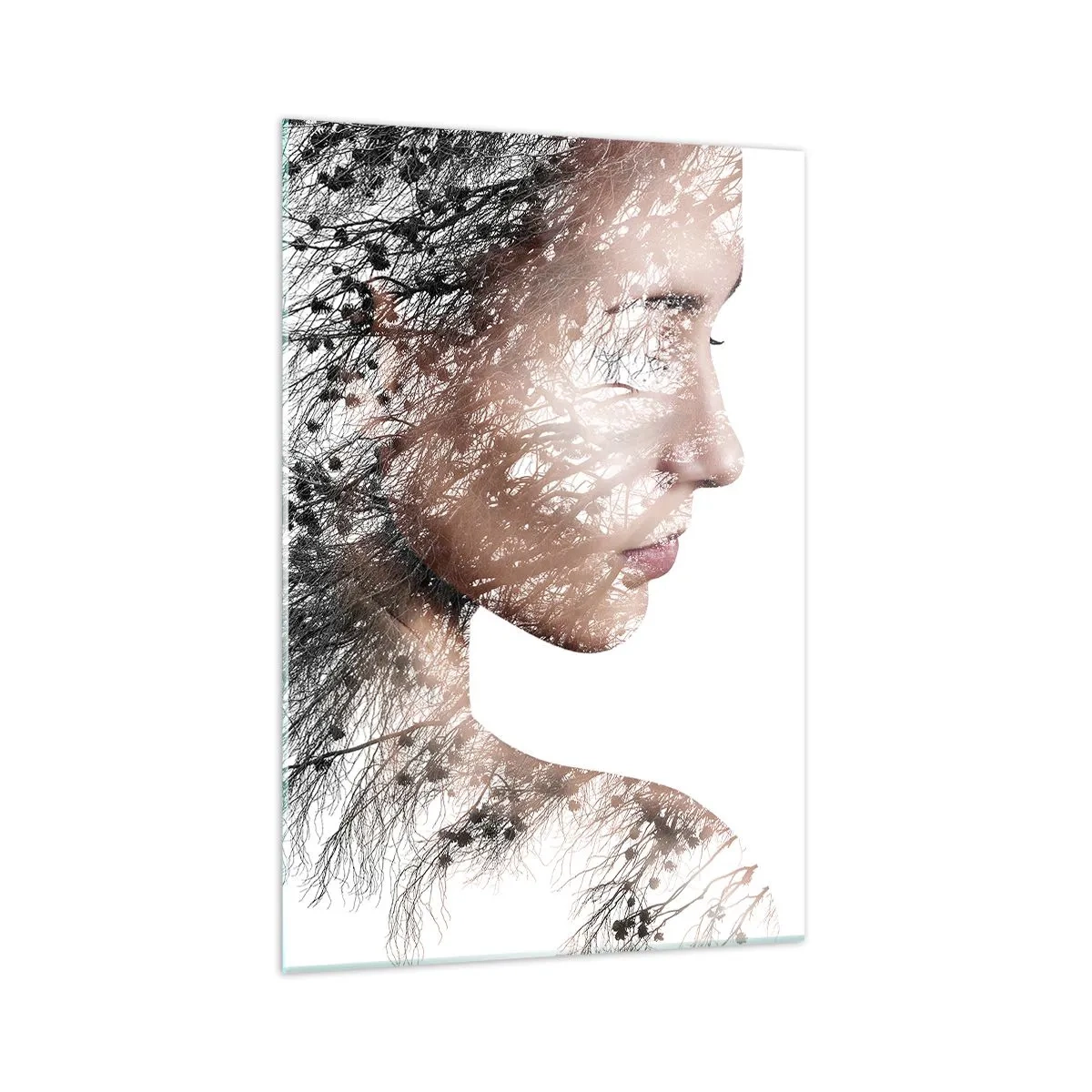 Obraz na skle - Duch lesa - 70x100 cm