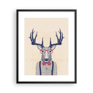 Plagát v čiernom ráme - Zábavná extravagancia - 40x50 cm