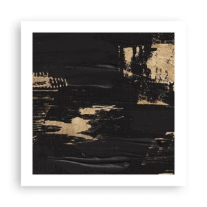 Plagát - Stopa dotyku - 50x50 cm