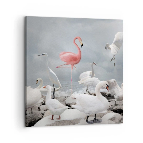 Obraz na plátne - Kde som sa tu vzal? - 60x60 cm