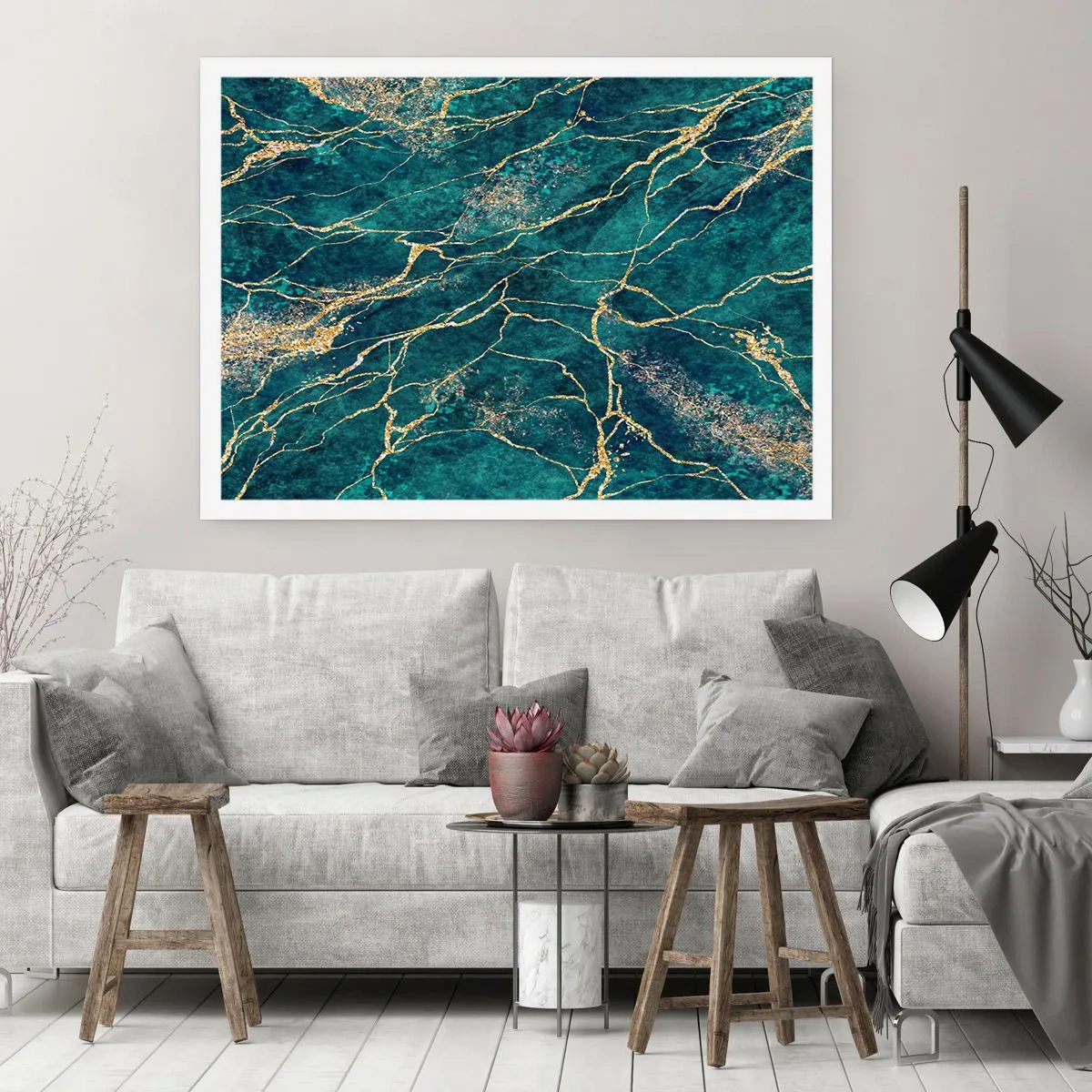 Plagát - Zlatá žila - 100x70 cm