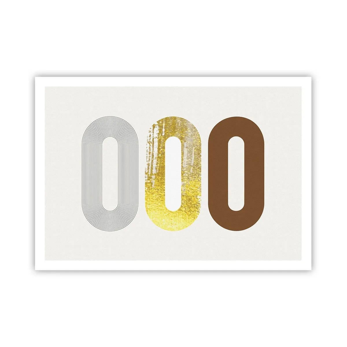Plagát - Ooo! - 100x70 cm