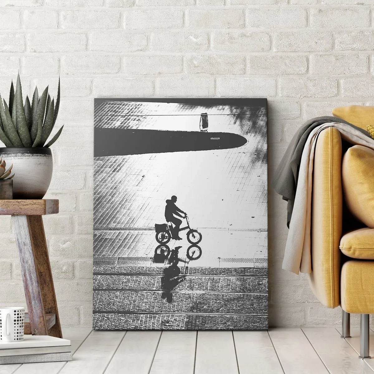 Obraz na plátne - Dopredu, cez mesto - 55x100 cm