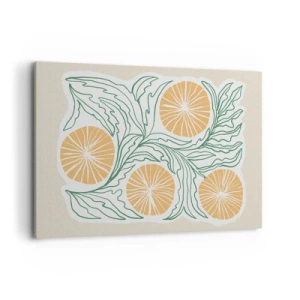 Obraz na plátne - Etnicky s abstraktným nádychom - 120x80 cm