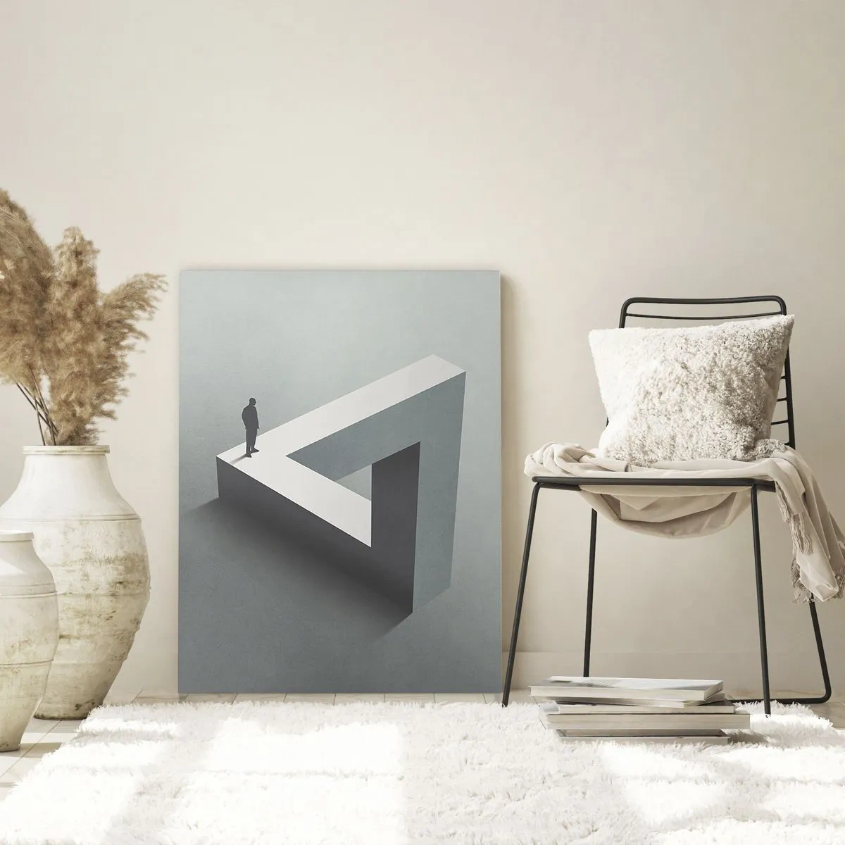 Obraz na skle - A predsa je to možné - 70x100 cm