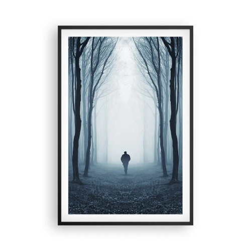 Plagát v čiernom ráme - A všetko jednoduché a jasné - 61x91 cm