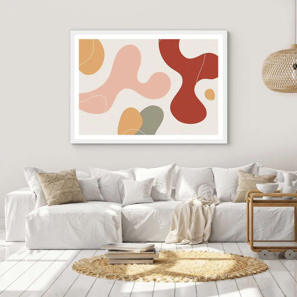 Plagát v bielom ráme - Klikiháky - 70x50 cm