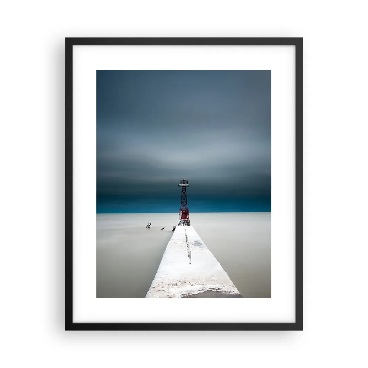 Plagát v čiernom ráme - Stretnúť sa s nekonečnom - 40x50 cm