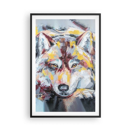 Plagát v čiernom ráme - Pokoj medzi blízkymi - 61x91 cm