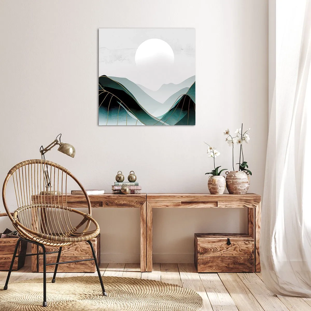 Obraz na plátne - V plnom majestáte - 30x30 cm