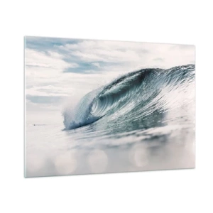 Obraz na skle - Vodná špička - 100x70 cm