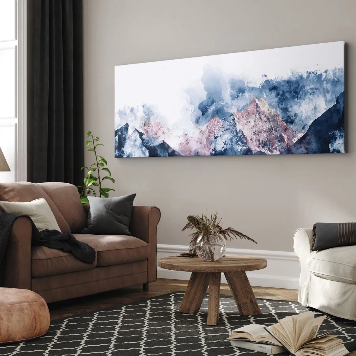 Obraz na plátne - To sú vrcholy! - 100x40 cm