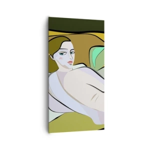 Obraz na plátne - Intímny portrét - 65x120 cm