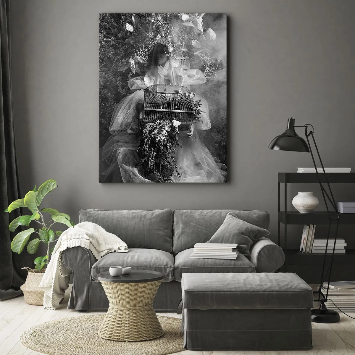 Obraz na plátne - Matka Príroda - 45x80 cm