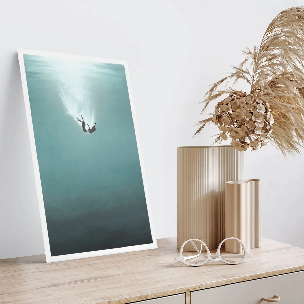 Plagát - V objatí oceánu - 40x50 cm