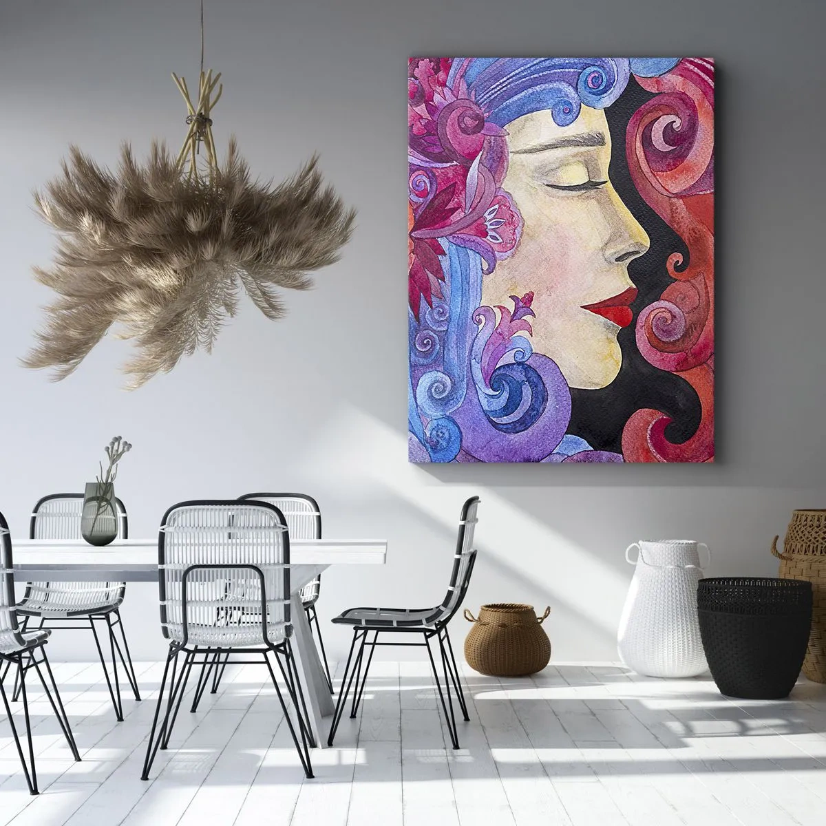 Obraz na plátne - Secesia stále živá - 50x70 cm