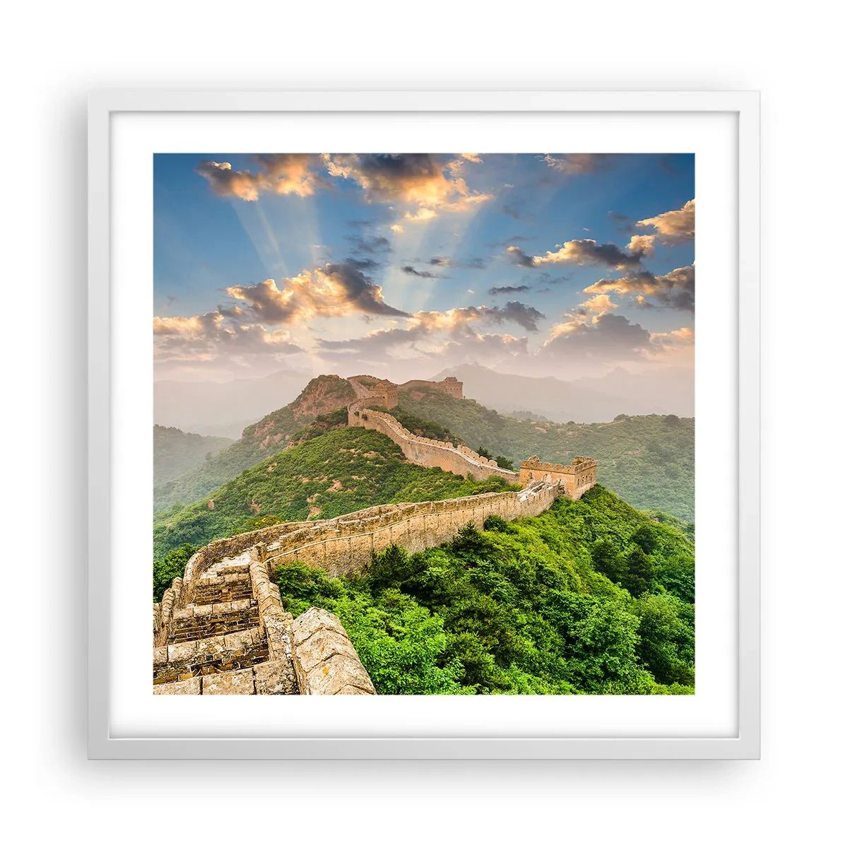 Plagát v bielom ráme - Nepominuteľná veľkosť - 50x50 cm