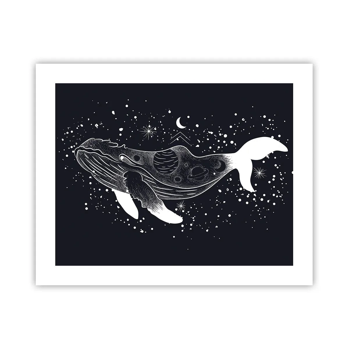 Plagát - V oceáne vesmíru - 50x40 cm