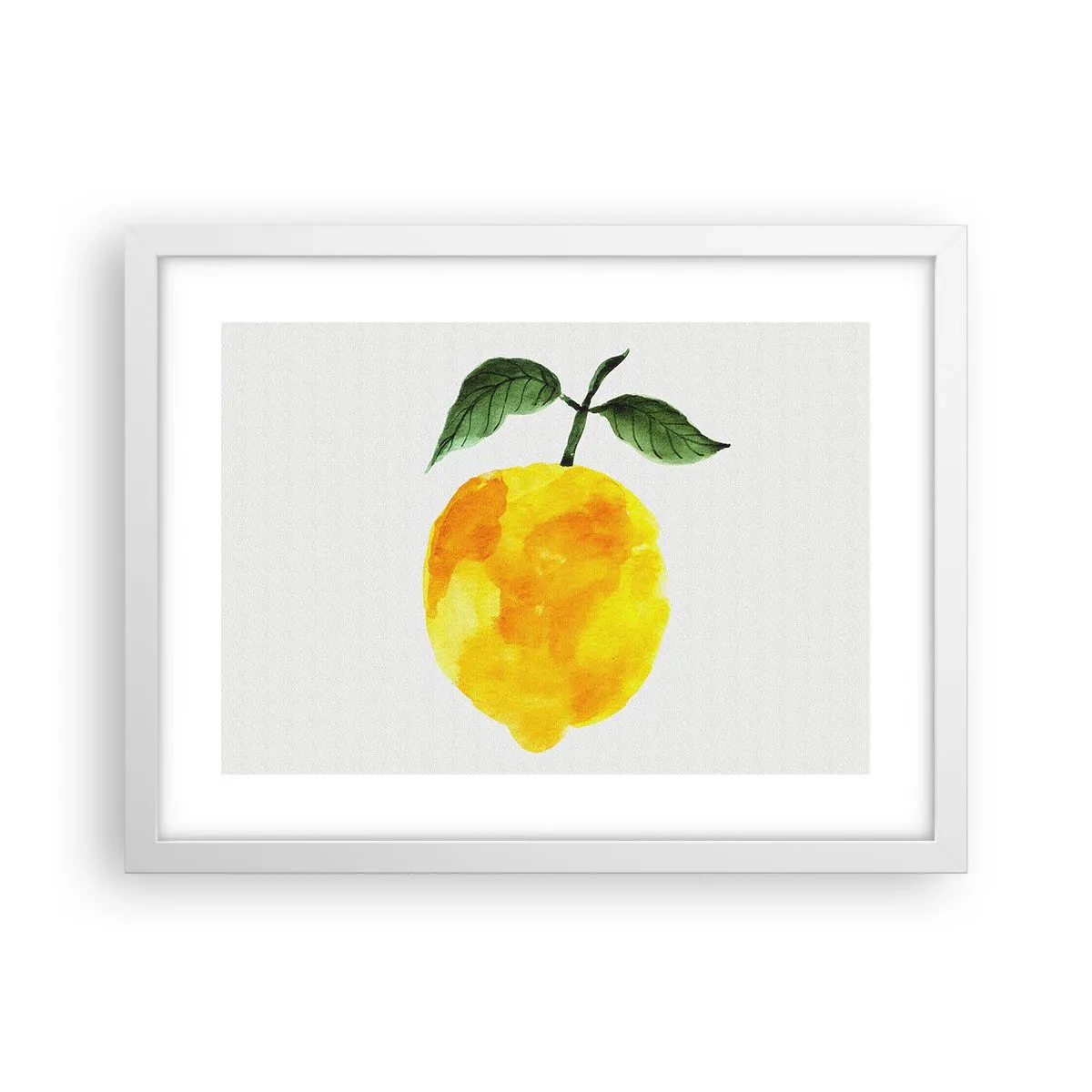 Plagát v bielom ráme - Ako spoznať chuť slnka - 40x30 cm