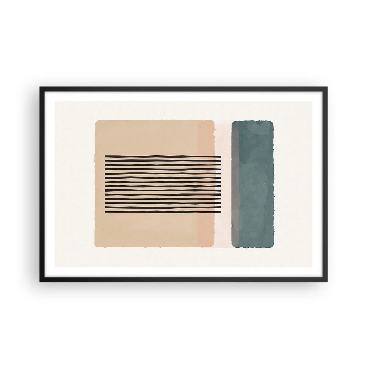 Plagát v čiernom ráme - Všetko v poriadku - 91x61 cm