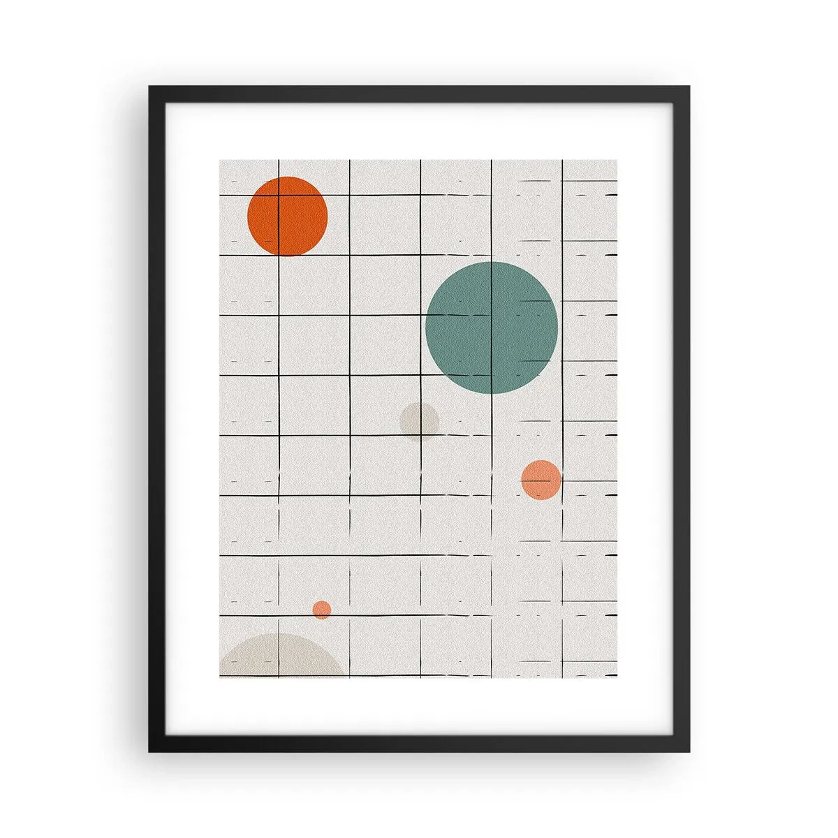 Plagát v čiernom ráme - Uväznené. My alebo ony? - 40x50 cm