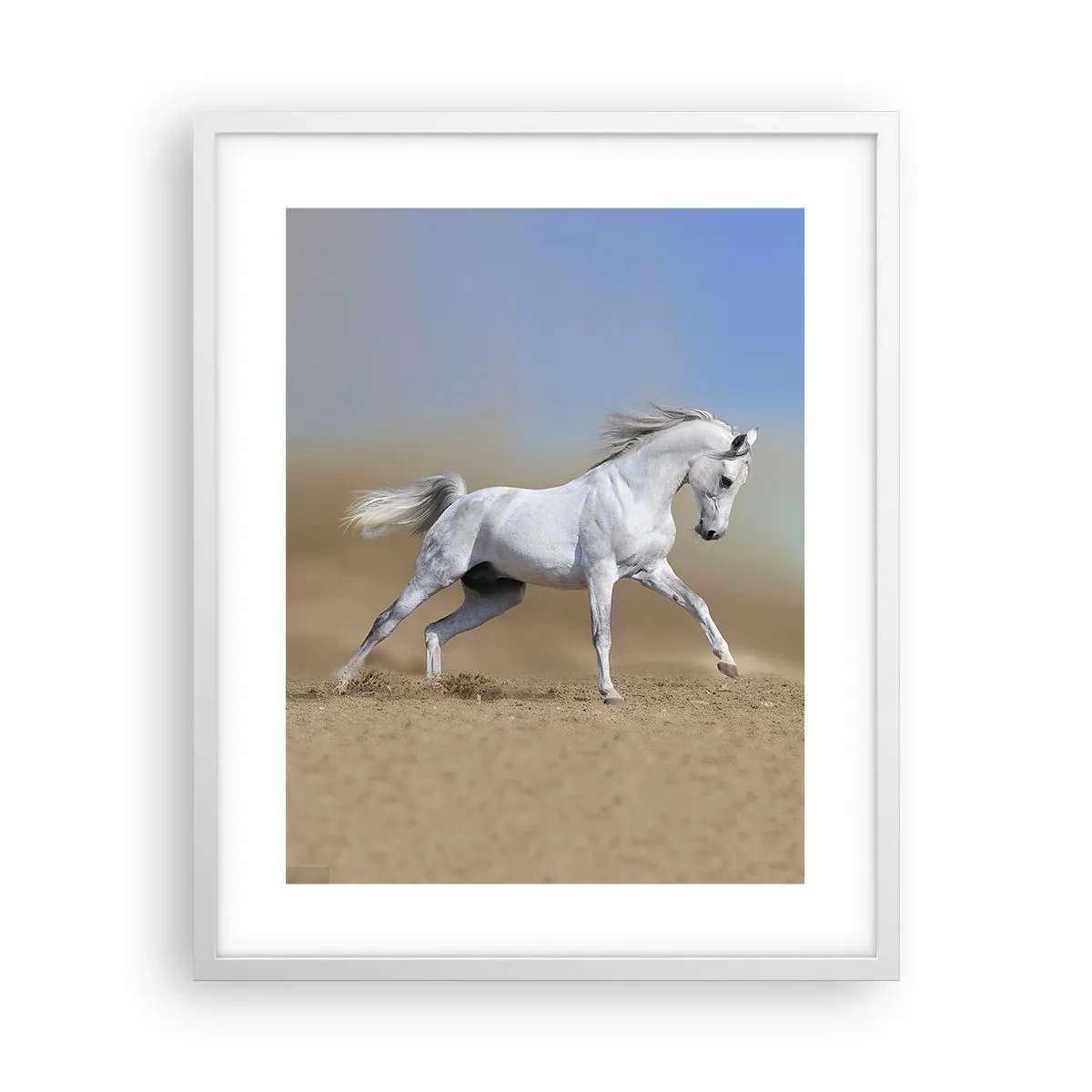 Plagát v bielom ráme - Najkrajšia arabská rozprávka - 40x50 cm