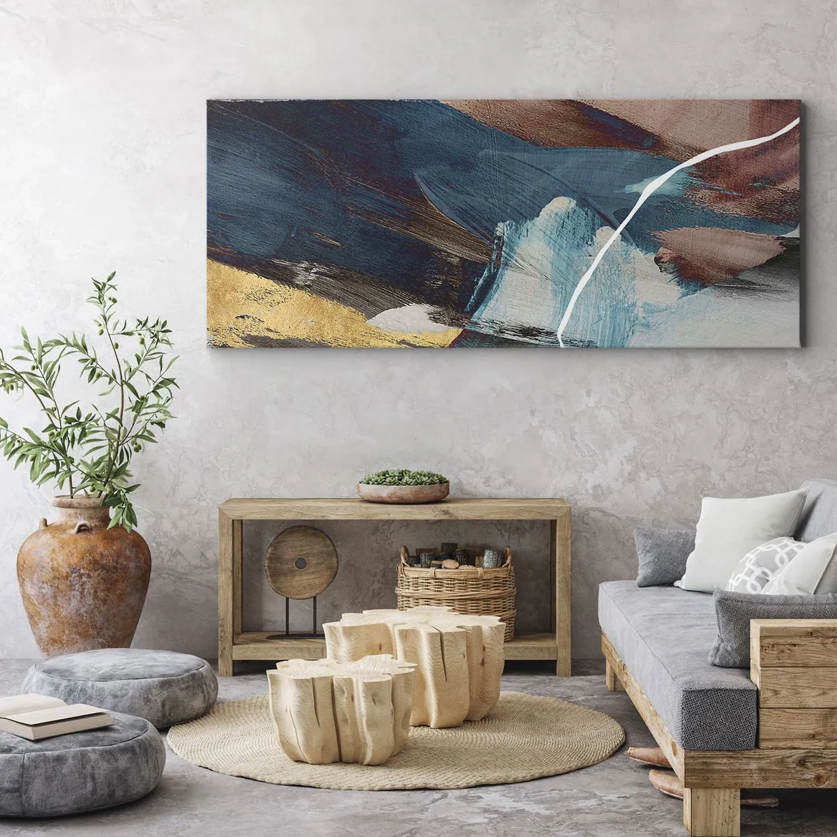 Obraz na plátne - Na plno a s energiou - 100x40 cm