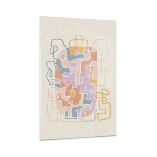 Obraz na skle - Labyrint – veselé dobrodružstvo - 70x100 cm