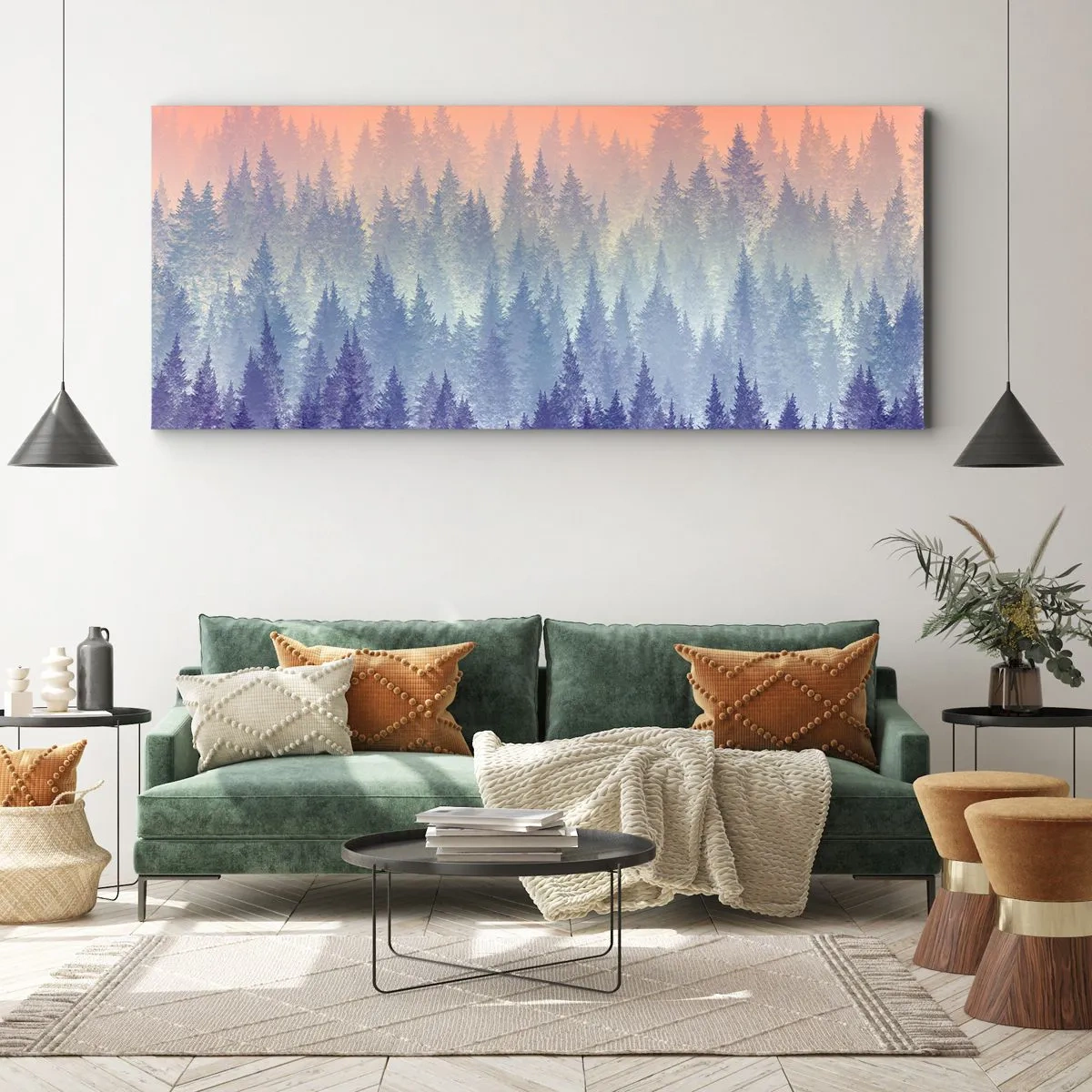 Obraz na plátne - Vysoko, vyššie, do neba - 100x40 cm