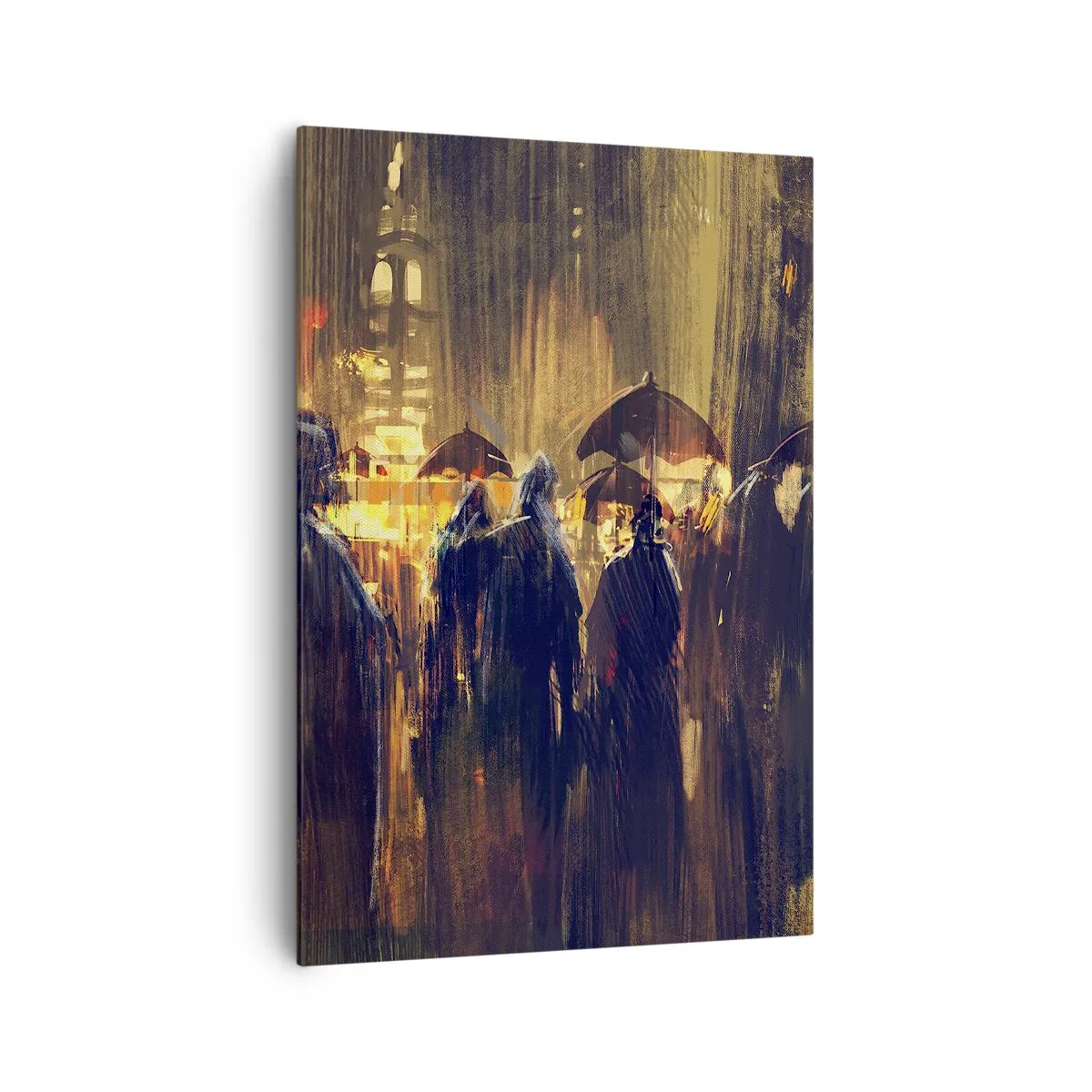 Obraz na plátne - Nasledovníci dažďa - 70x100 cm